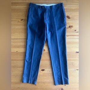 Suitsupply Super 120’s Navy Wool Trousers